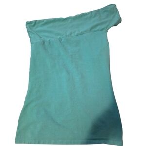 Victoria's Secret Off-Shoulder Tube Top in Aqua Teal